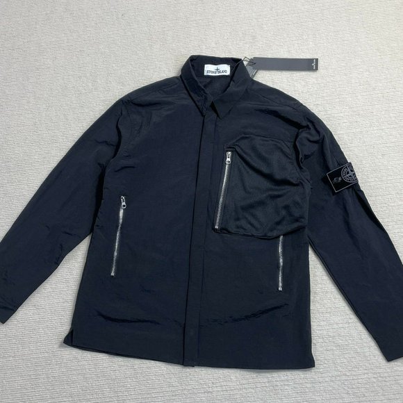 Stone Island Shadow Series Black Label Shirt Jacket Jacket